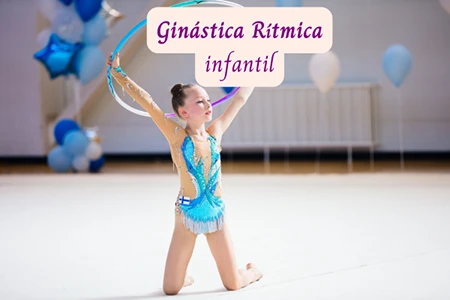 Aula de Ginástica Rítmica Infantil