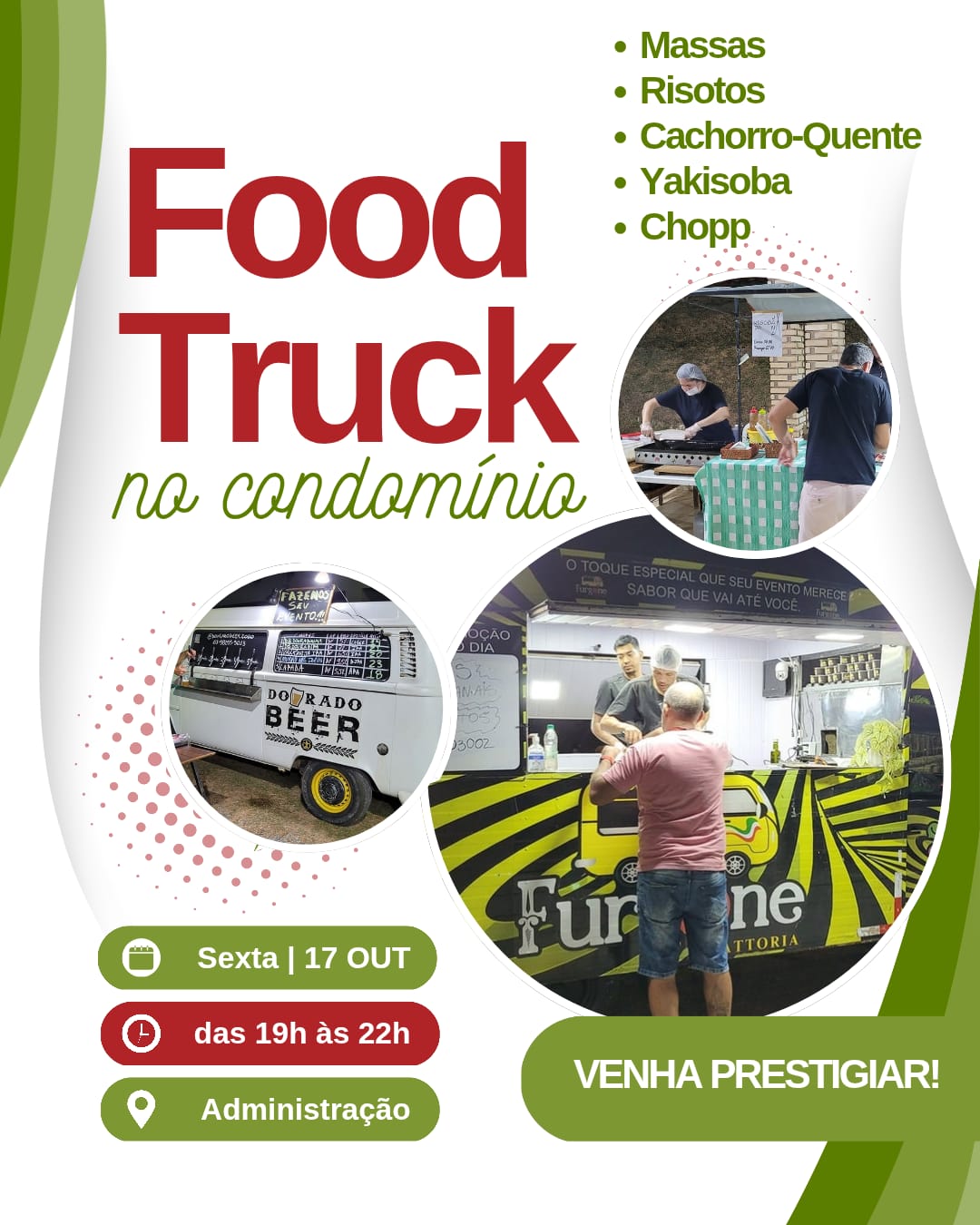 Food Truck no Condomínio