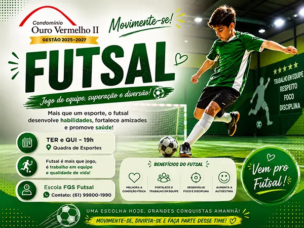 Aula de Futsal