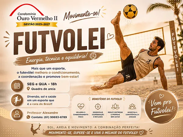 Aula de Futvolei
