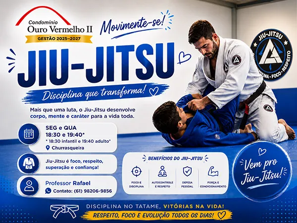 Aula de Jiu-Jitsu